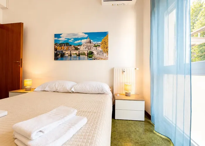 San Pietro Family Big - 5 Min Vatican Train Station Apartamento Roma